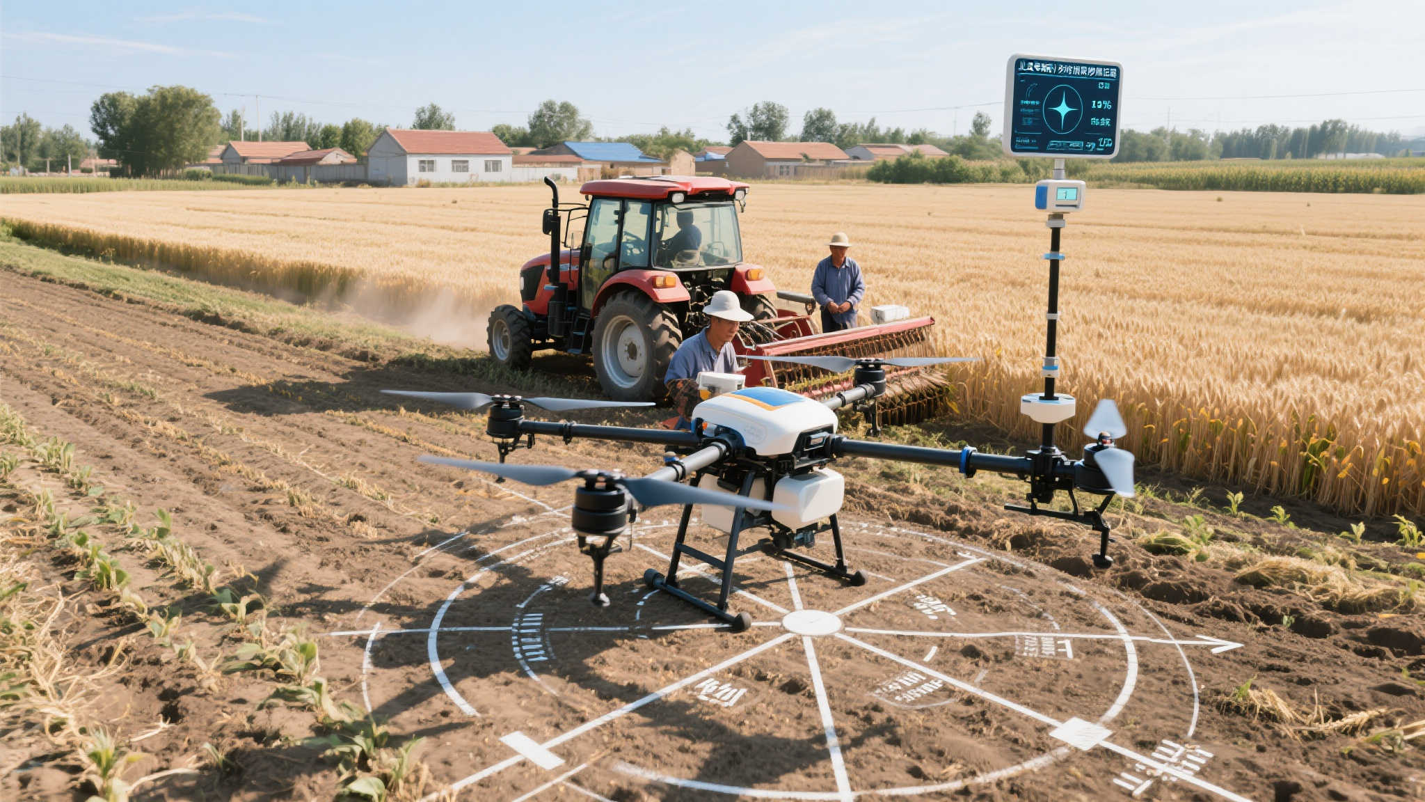 北斗导航助力乡村振兴提速前行