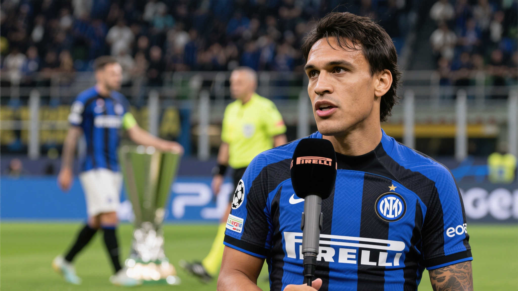 劳塔罗:未能展现国米精神,感激小因扎指导 自国际米兰遗憾无缘欧冠冠军后,队内前锋劳塔罗·马丁